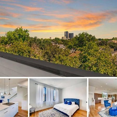 4 Story Home Mins To Downtown Houston With City Views Exteriör bild